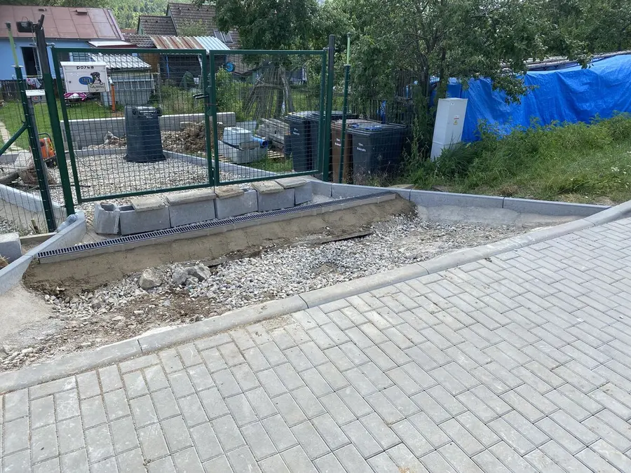 Profil stání připravený k pokládce, Biskoupky