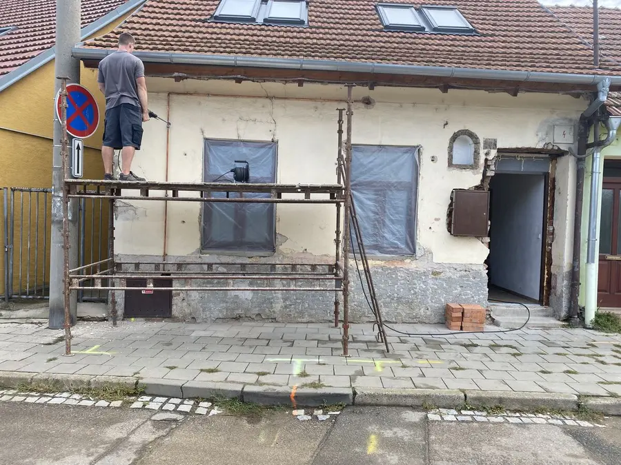 Lešení, pracovník, Němčice