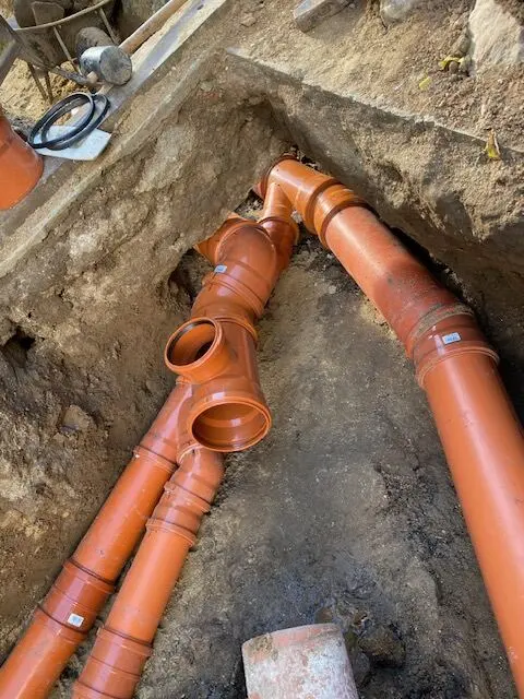 Uzel s odbočkami, detail, Nová Ves
